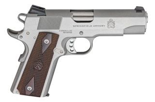 Springfield Armory 1911 Garrison 45 ACP Pistol has a skeletonized hammer